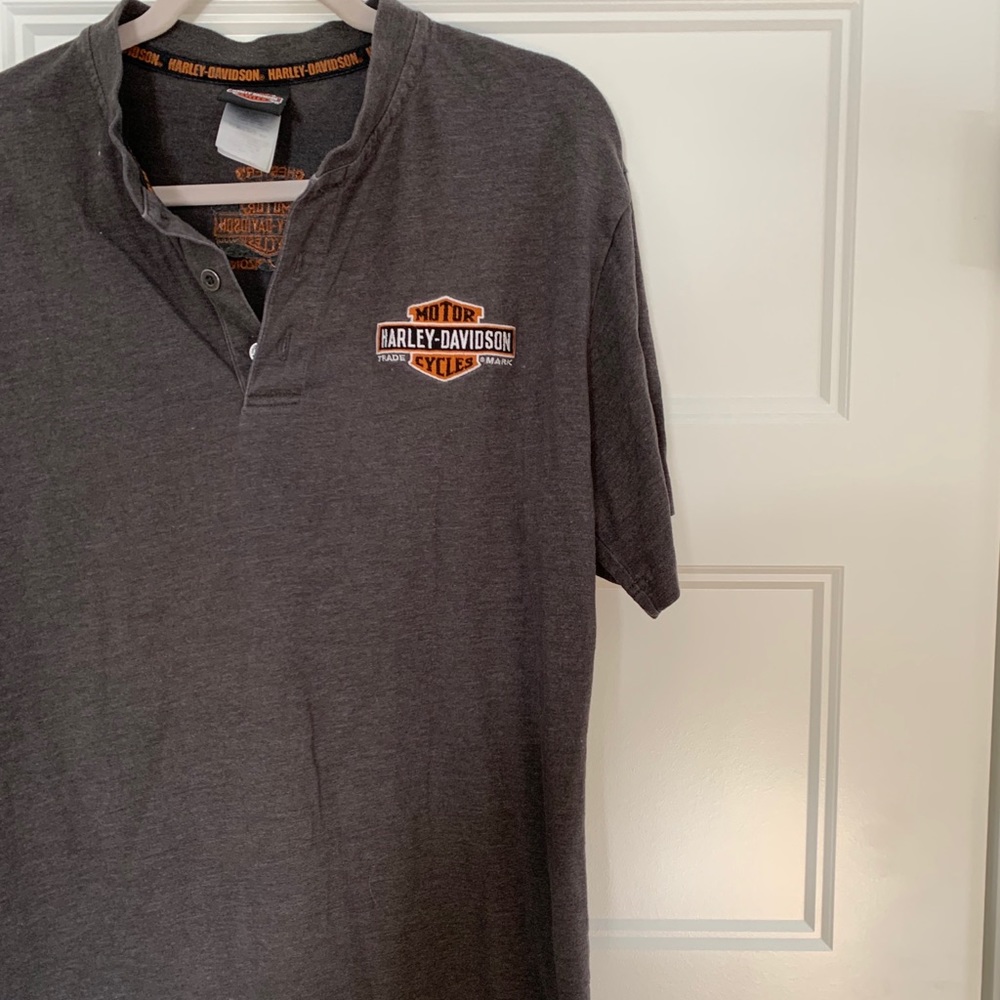 Harley-Davidson Gray Short Sleeve Tee